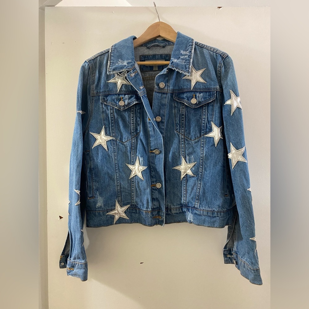 Bagatelle star patch denim jacket